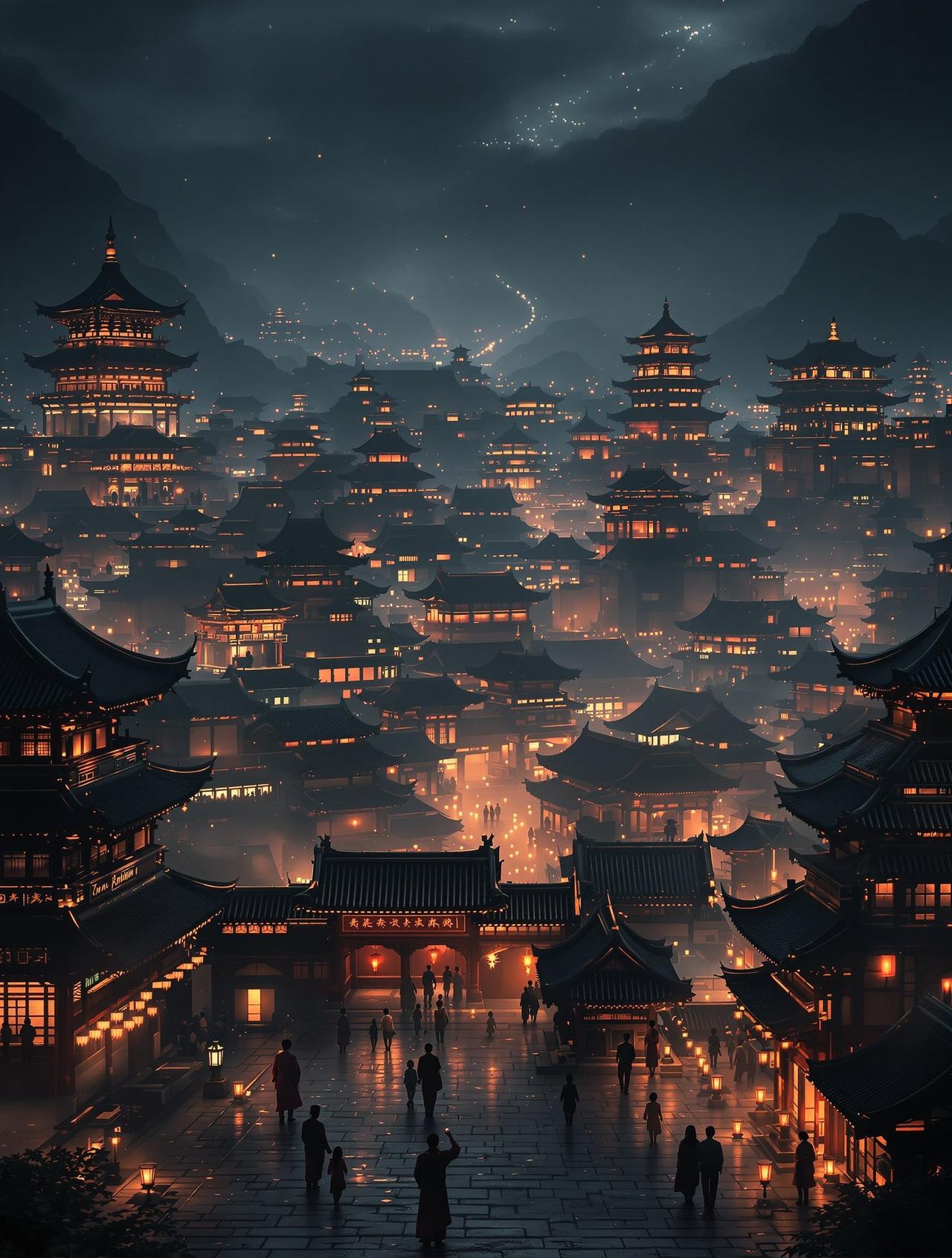 少女影院作品《长安十二时辰》海报